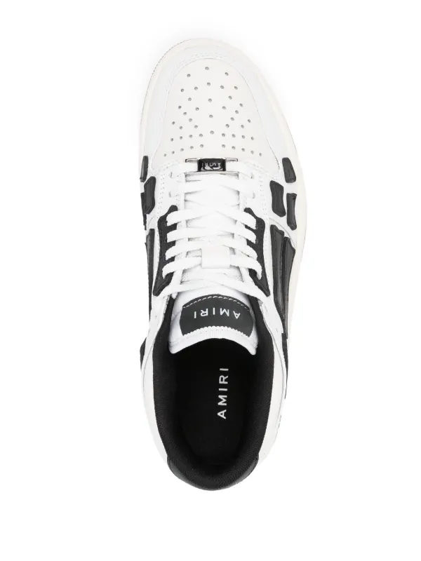 AMIRI Skel Leather Sneakers | White | FARFETCH JO