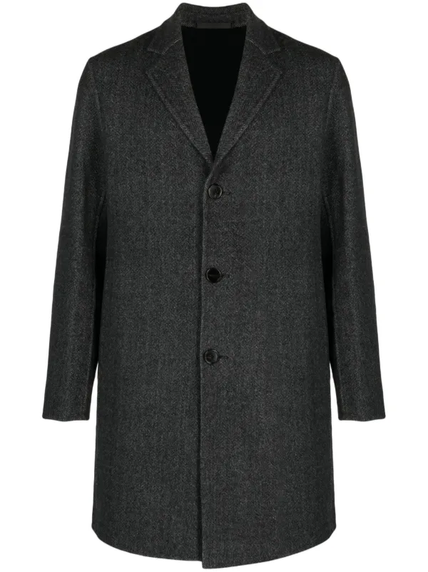 Theory gray hot sale coat