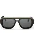 Palm Angels Eyewear Stockton square-frame sunglasses - Black