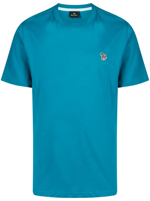 PS Paul Smith zebra logo-appliqué T-shirt
