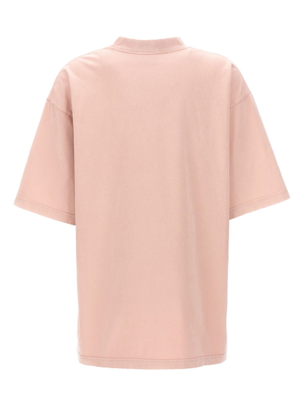 Balenciaga Mirror logo-print T-shirt - Pink