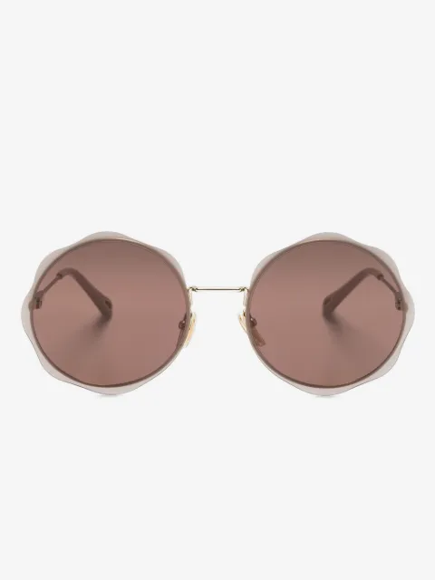 Chloé Eyewear Carlina round-frame sunglasses