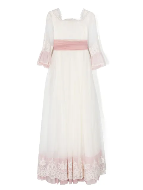 Manuela Macías Odette empire-line tulle dress