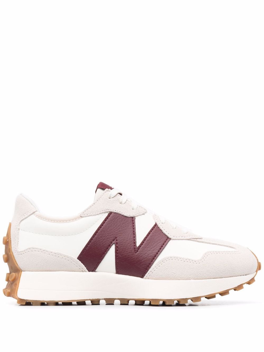 New Balance 327 White Gum Sneakers - Farfetch