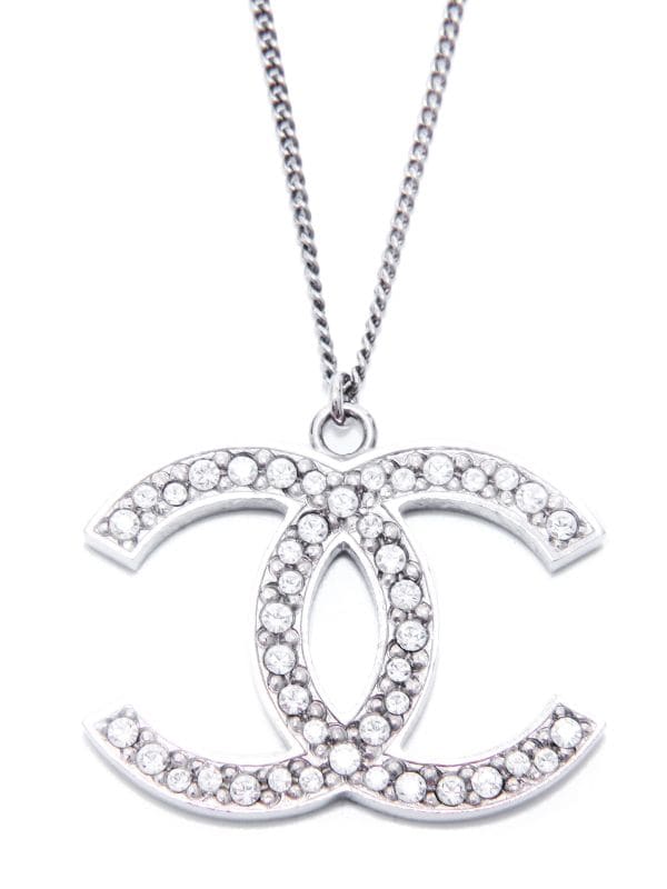 CHANEL Pre-Owned 2013 CC Logo Necklace - Farfetch