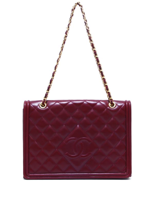 CHANEL Pre-Owned 1985-1993 CC diamond-quilted Tassel Crossbody Bag