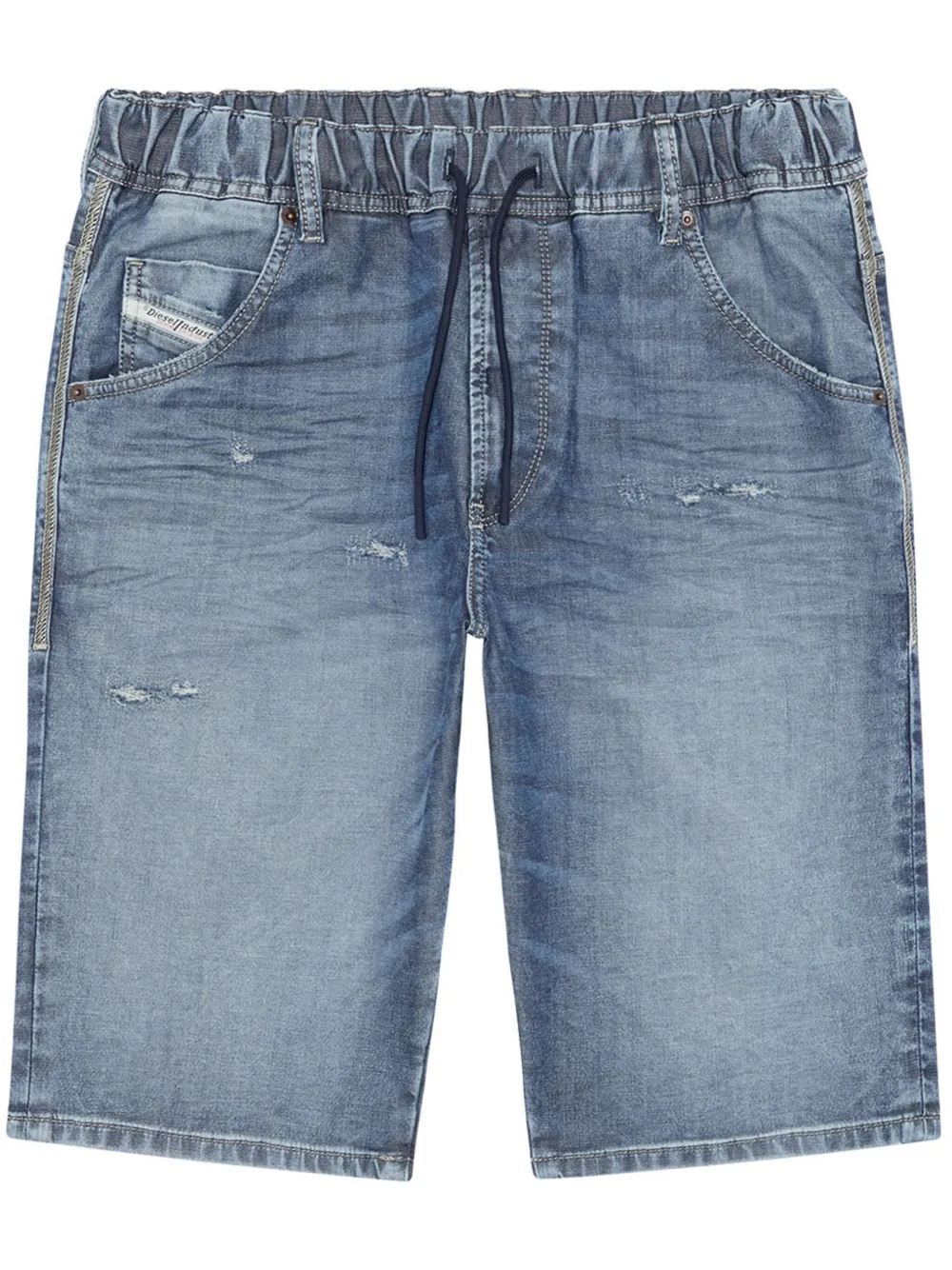 Diesel D-Krooshort denim shorts Blauw