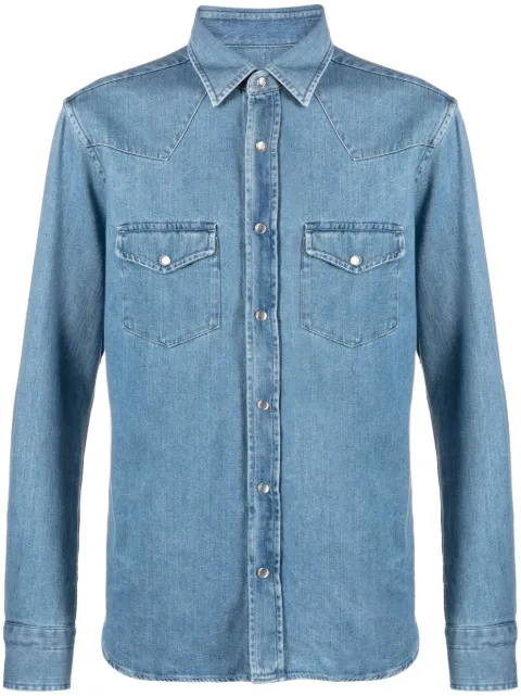 TOM FORD camisa de mezclilla manga larga