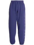 Aries Column-print cotton track pants - Blue