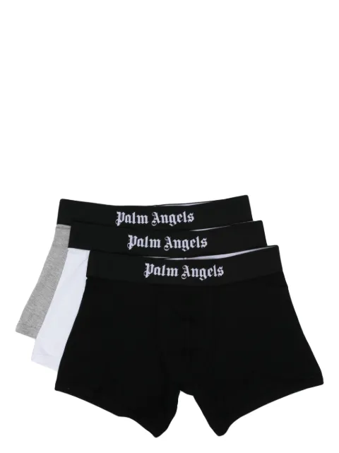 Palm Angels logo-waistband boxers (pack of three)