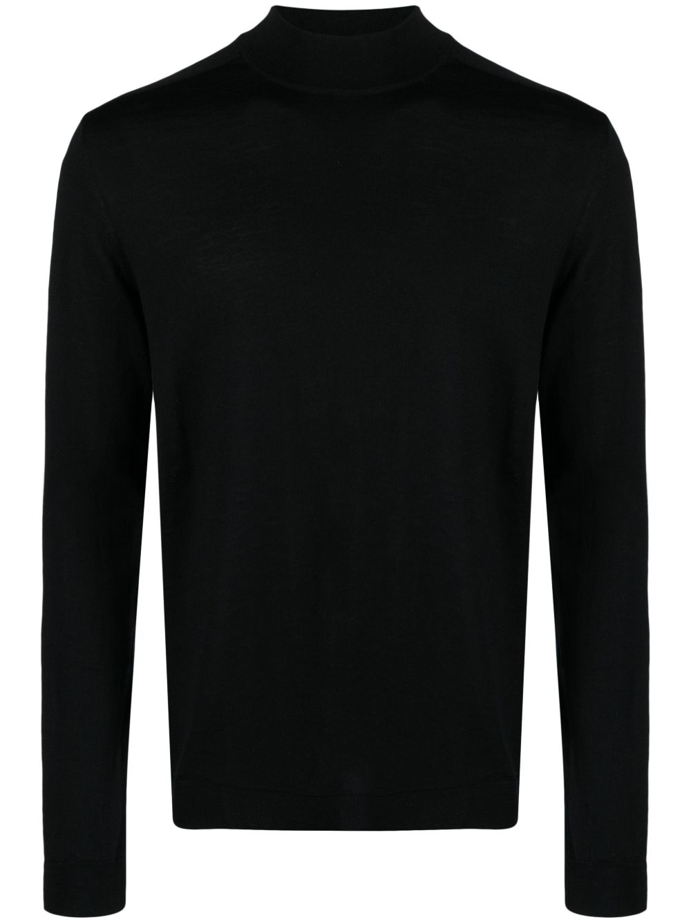 Merino wool 2025 mock neck sweater