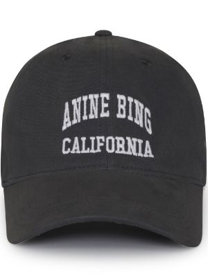 Anine Bing Sport Jeremy Nyc Baseball Cap in Black