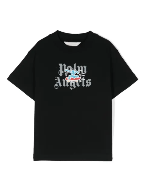 Palm Angels Kids x Keith Haring skateboard-print T-shirt