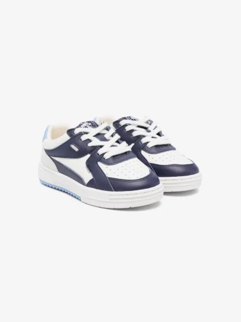 Palm Angels Kids University leather sneakers
