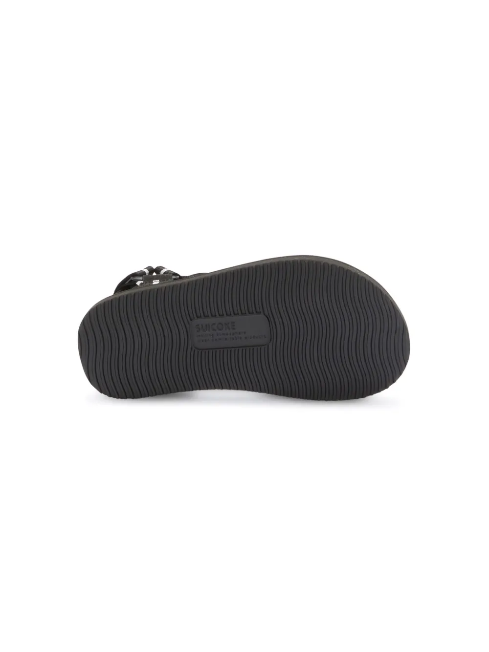 Shop Suicoke X Palm Angels X Suicok Logo-strap Sandals In Black