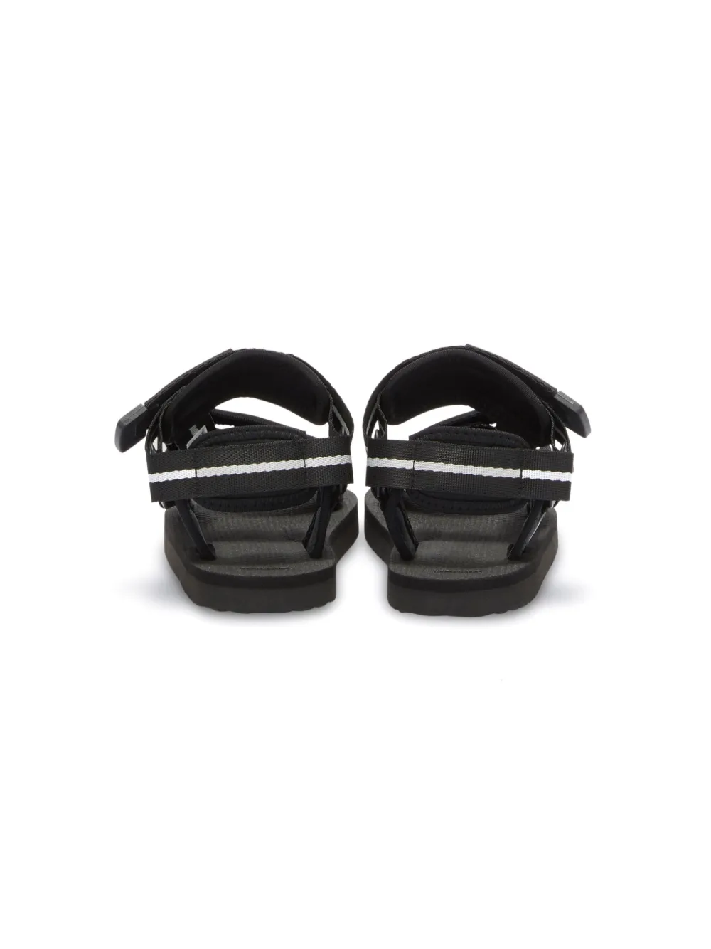 Shop Suicoke X Palm Angels X Suicok Logo-strap Sandals In Black