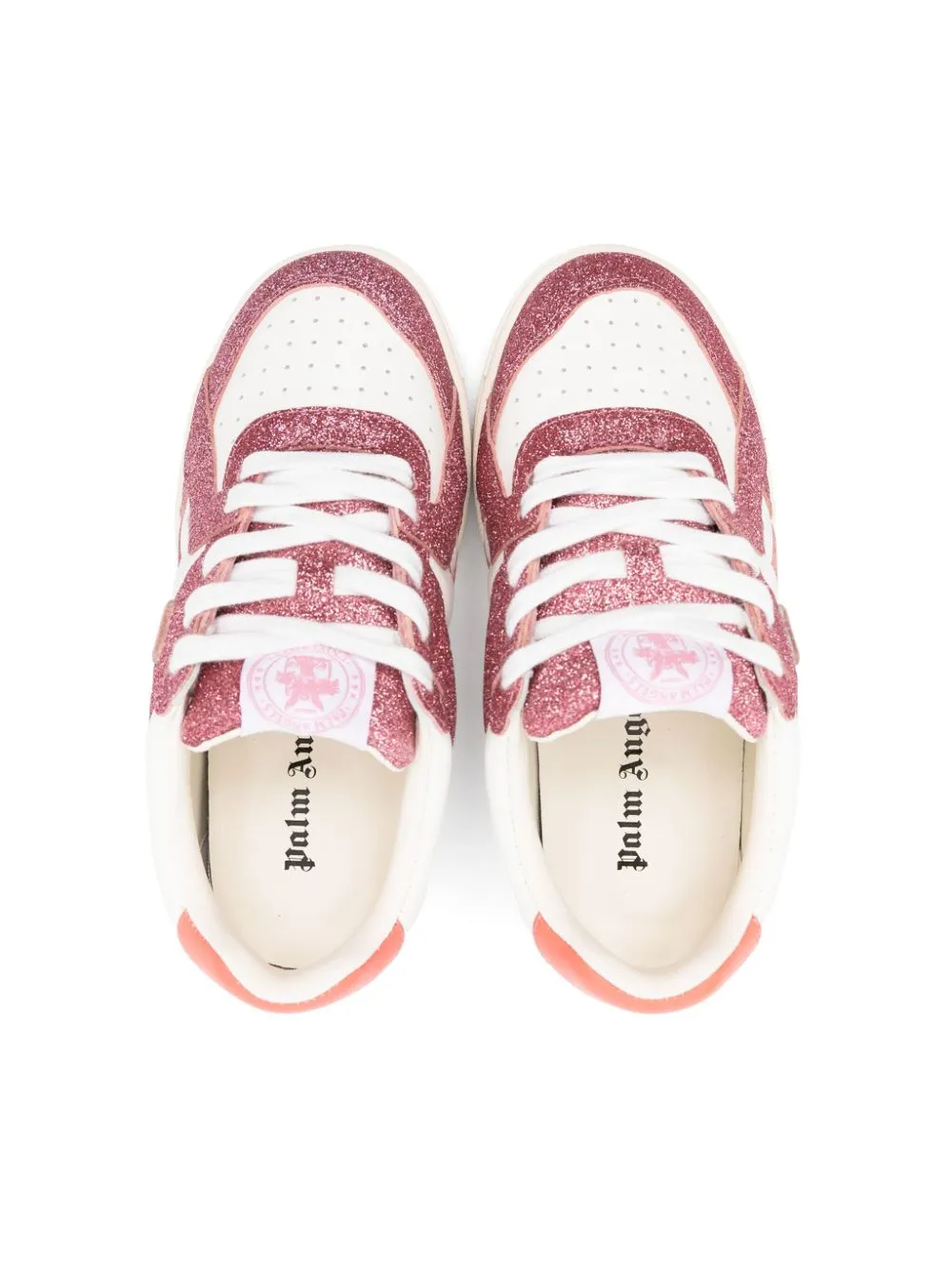 University Glitter-Detail Sneakers