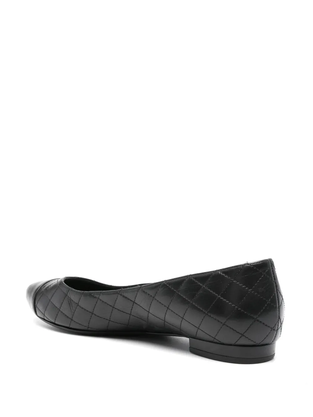 CHANEL Pre Owned Ballerine Trapuntate 2010 Nero FARFETCH IT