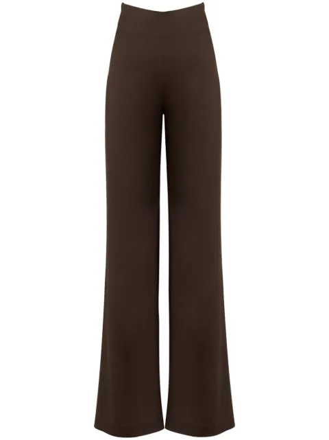 Silvia Tcherassi Palermo high-waisted straight-leg trousers