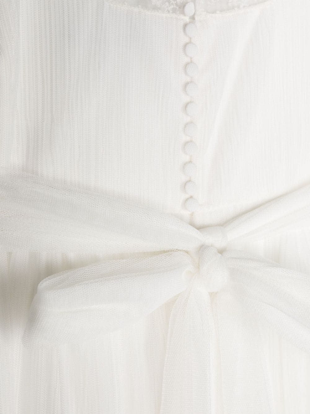 Shop Amaya Lace-trim Communion Dress In White