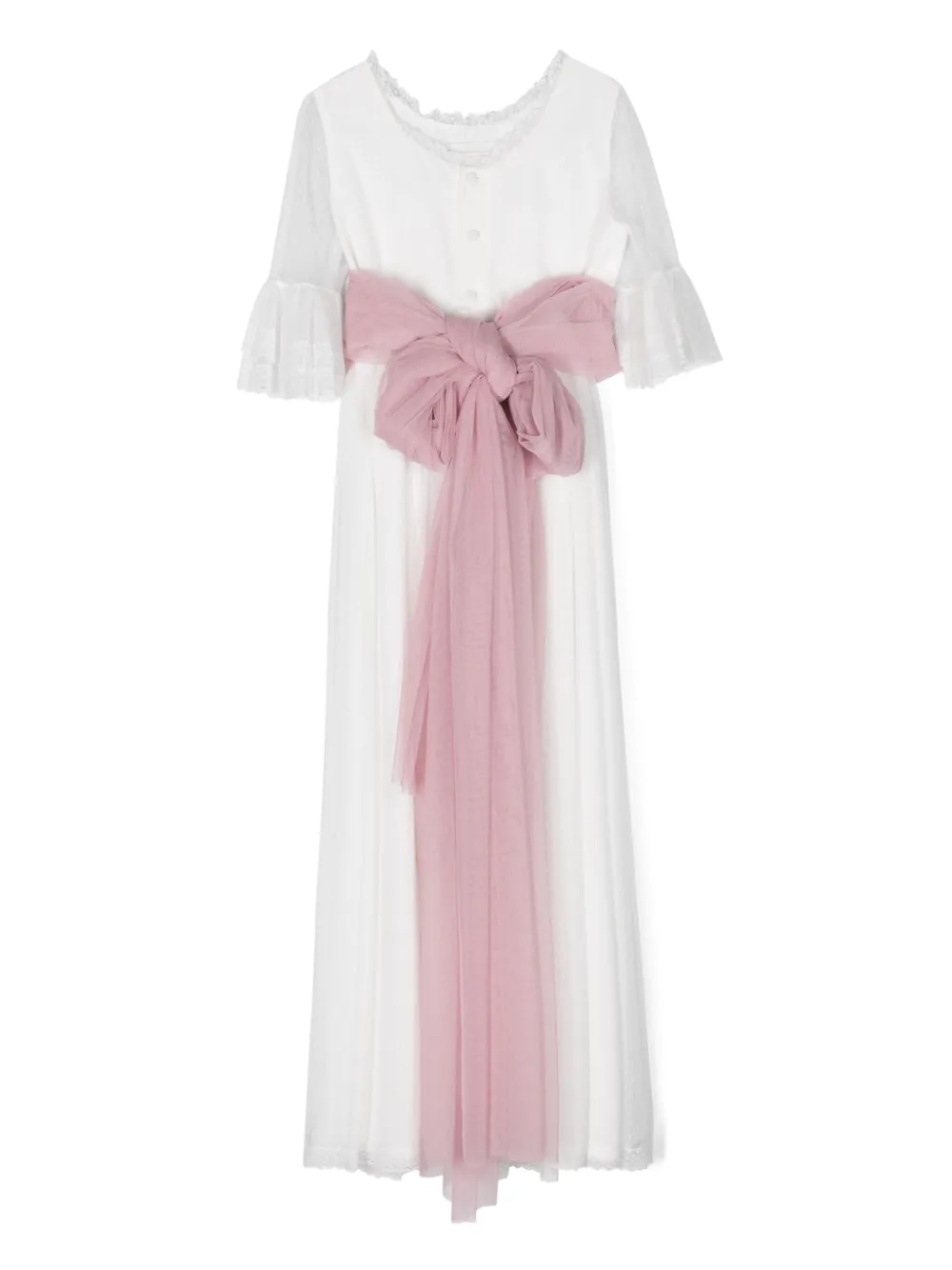 AMAYA floral-appliqué tulle communion dress | Girls Party & Special Occasion Dresses | Image 2