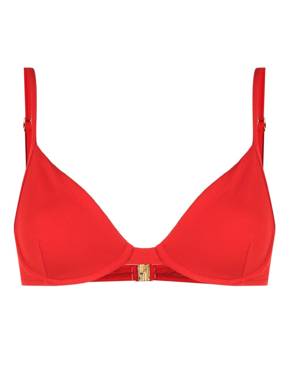 Lenny Niemeyer textured underwire bikini top