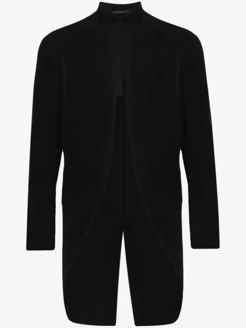 Yohji Yamamoto asymmetric wool tailcoat