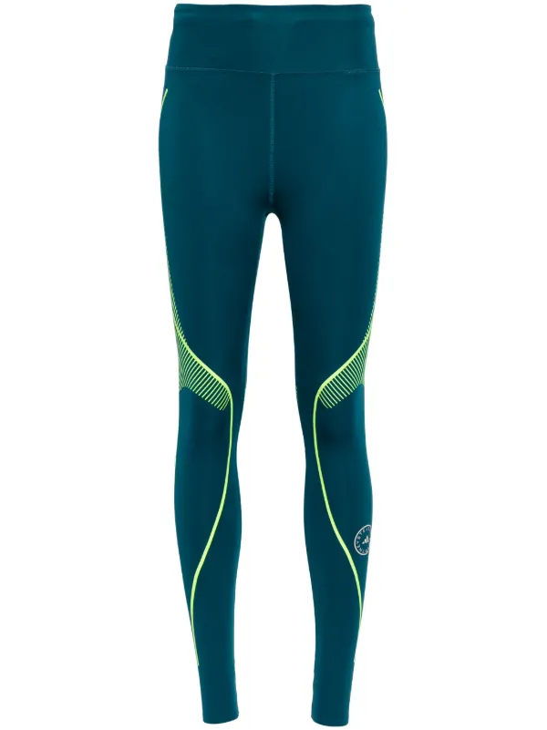 Blue running capris best sale