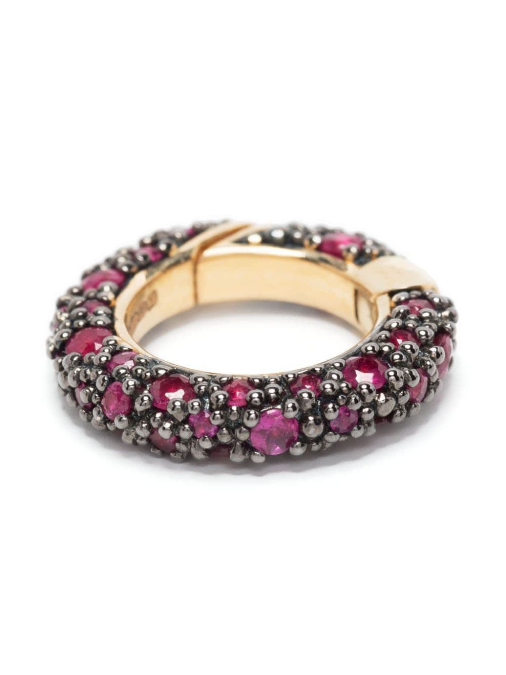 Shop Lucy Delius Jewellery The Ruby Connector Link In Red