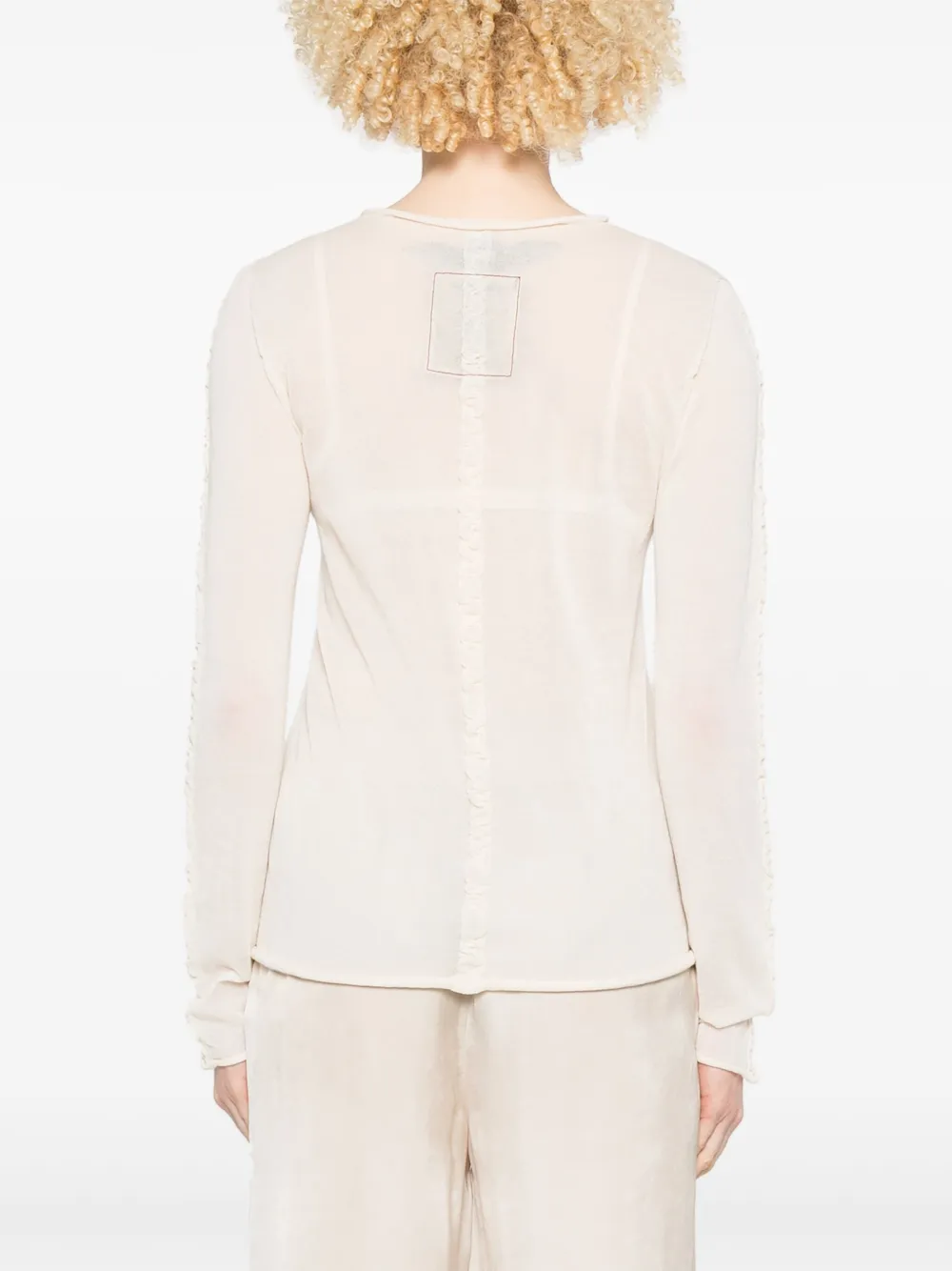Uma Wang Kasjmier trui Beige