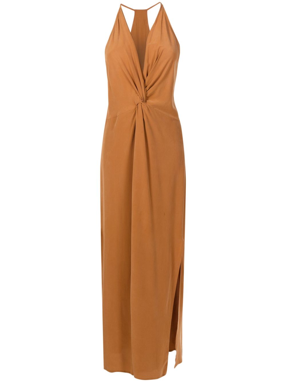 Lenny Niemeyer twist-detail maxi dress - Brown