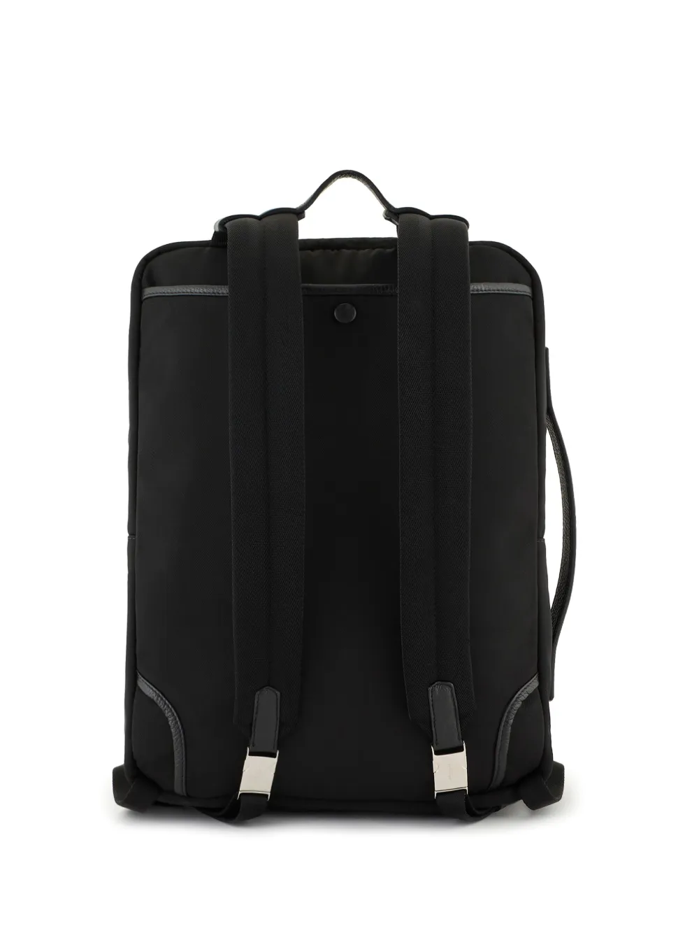 Giorgio Armani logo-stamp partitioned backpack | Image 2