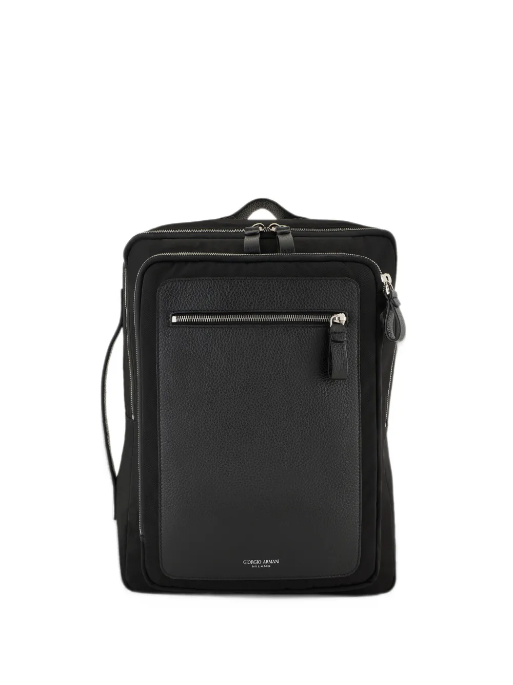 Giorgio Armani Zaino con logo - Nero