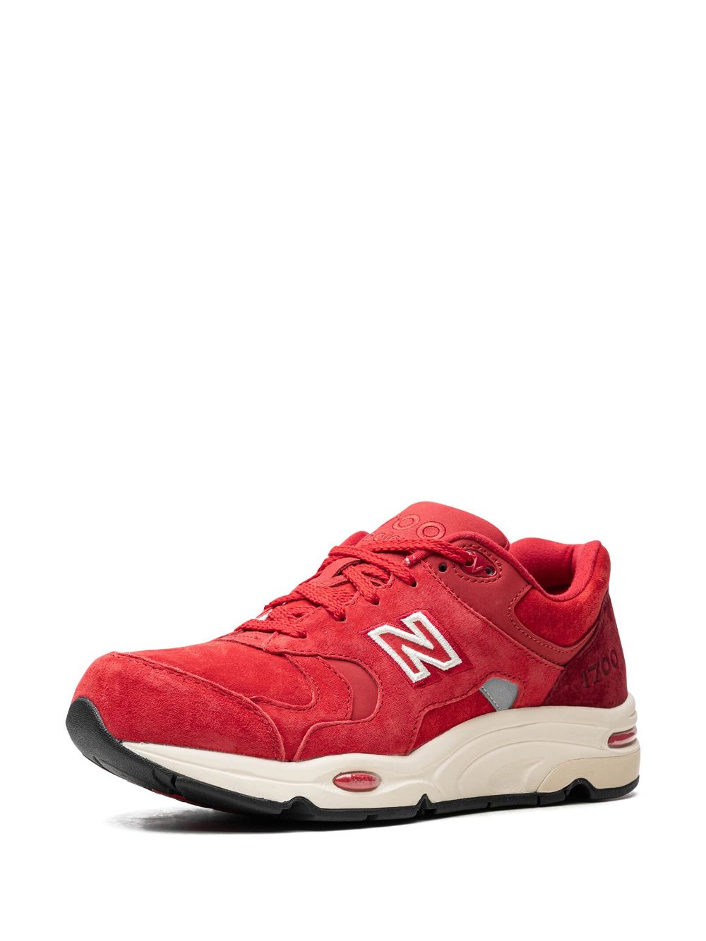 Shop New Balance 1700 "kith Toronto Rococco Red" Sneakers