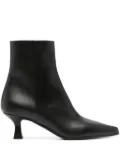 3juin 26mm leather ankle boots - Black