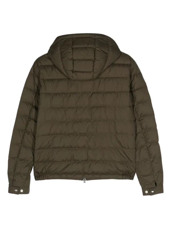 Moncler Piumino Sestriere Trapuntato Verde FARFETCH IT