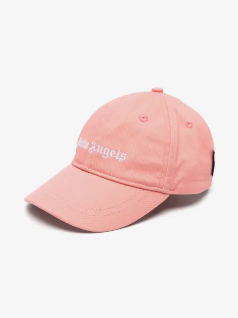 Palm Angels Kids logo-embroidered cotton cap