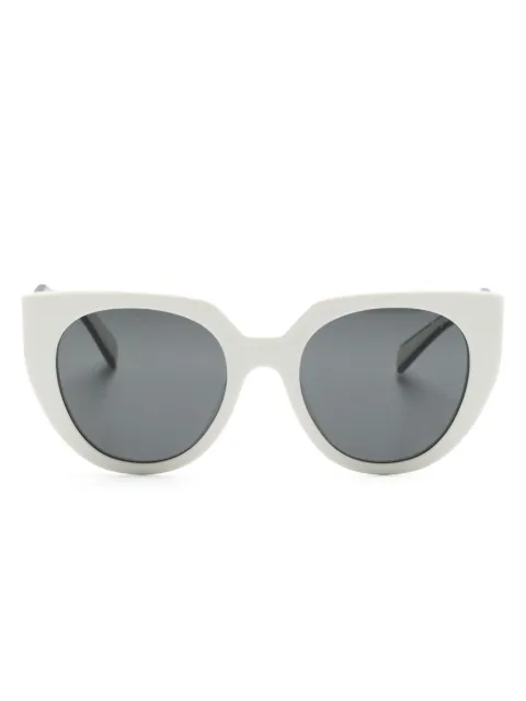 Prada Eyewear logo-lettering cat-eye frame sunglasses