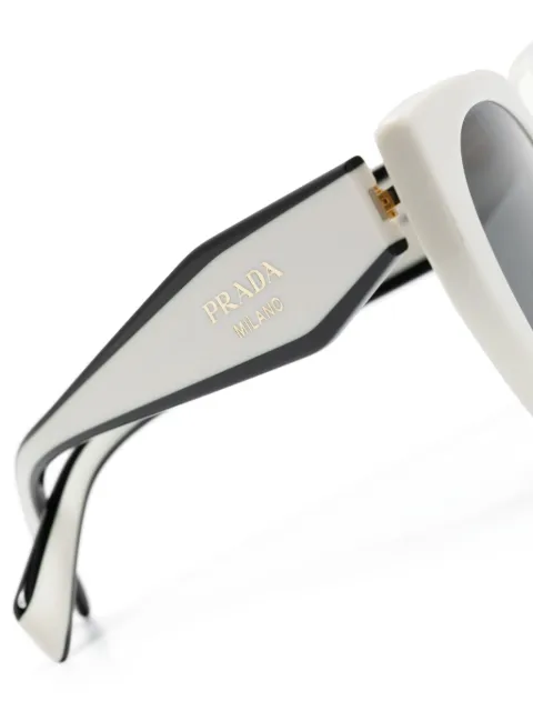 Prada Eyewear logo-lettering cat-eye frame sunglasses PR14WS1425S0 - 2