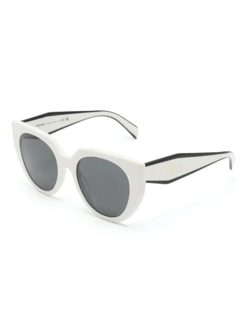 Prada Eyewear logo-lettering cat-eye frame sunglasses PR14WS1425S0 - 1