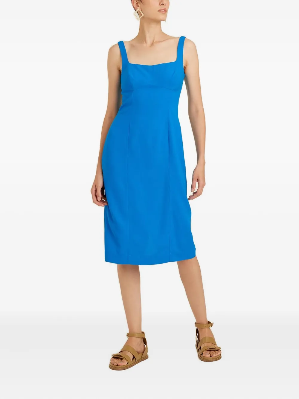 Lenny Niemeyer square-neck midi dress | Blue | Image 1