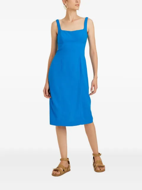 Lenny Niemeyer square-neck midi dress