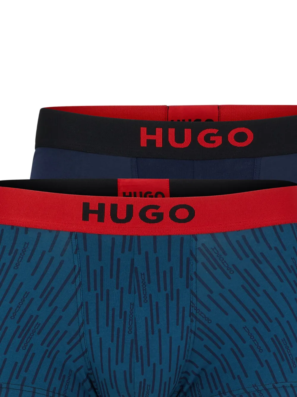 HUGO Kit 2 cuecas boxer com logo no cós | Image 2