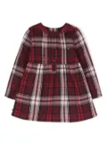 Tommy Hilfiger Junior plaid cotton dress - Red