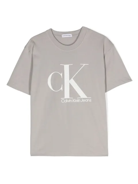 Calvin Klein Kids logo-print cotton T-shirt