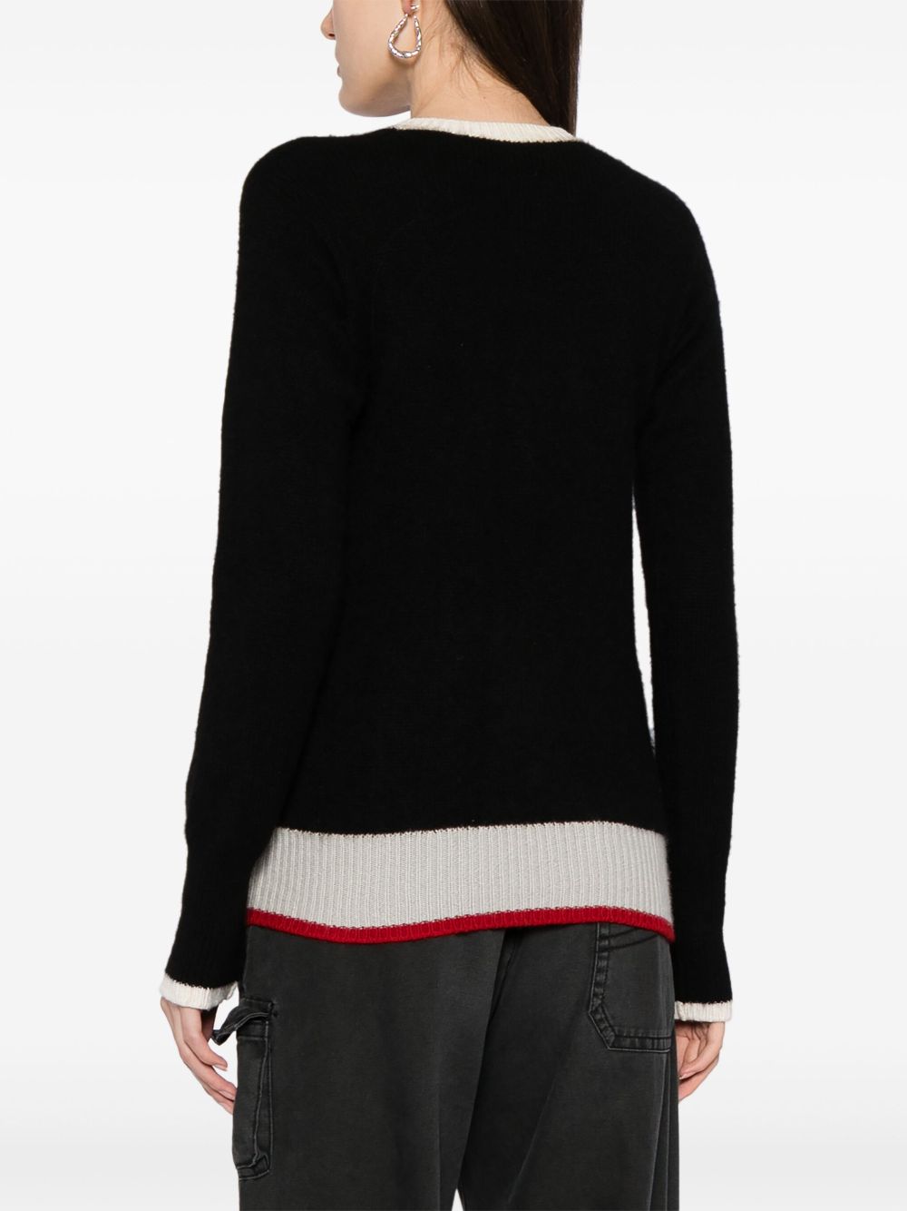 CHANEL 1998 CC-logo cashmere jumper Women