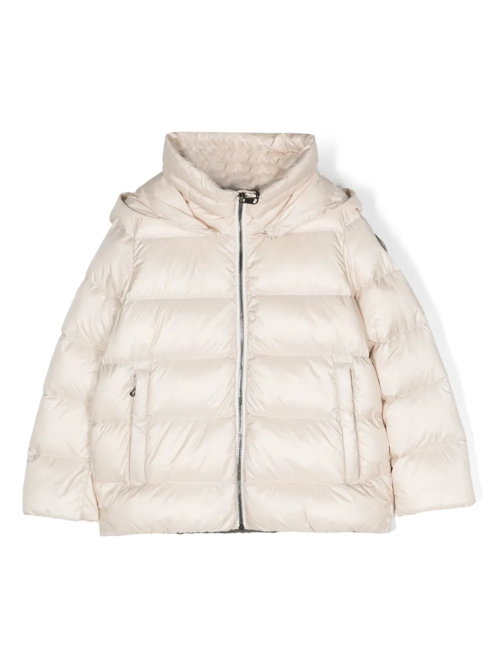 Colmar Kids' Logo-appliqué Quilted Jacket In Neutrals