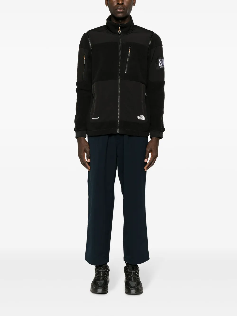Nanamica Cropped broek met elastische taille - Blauw