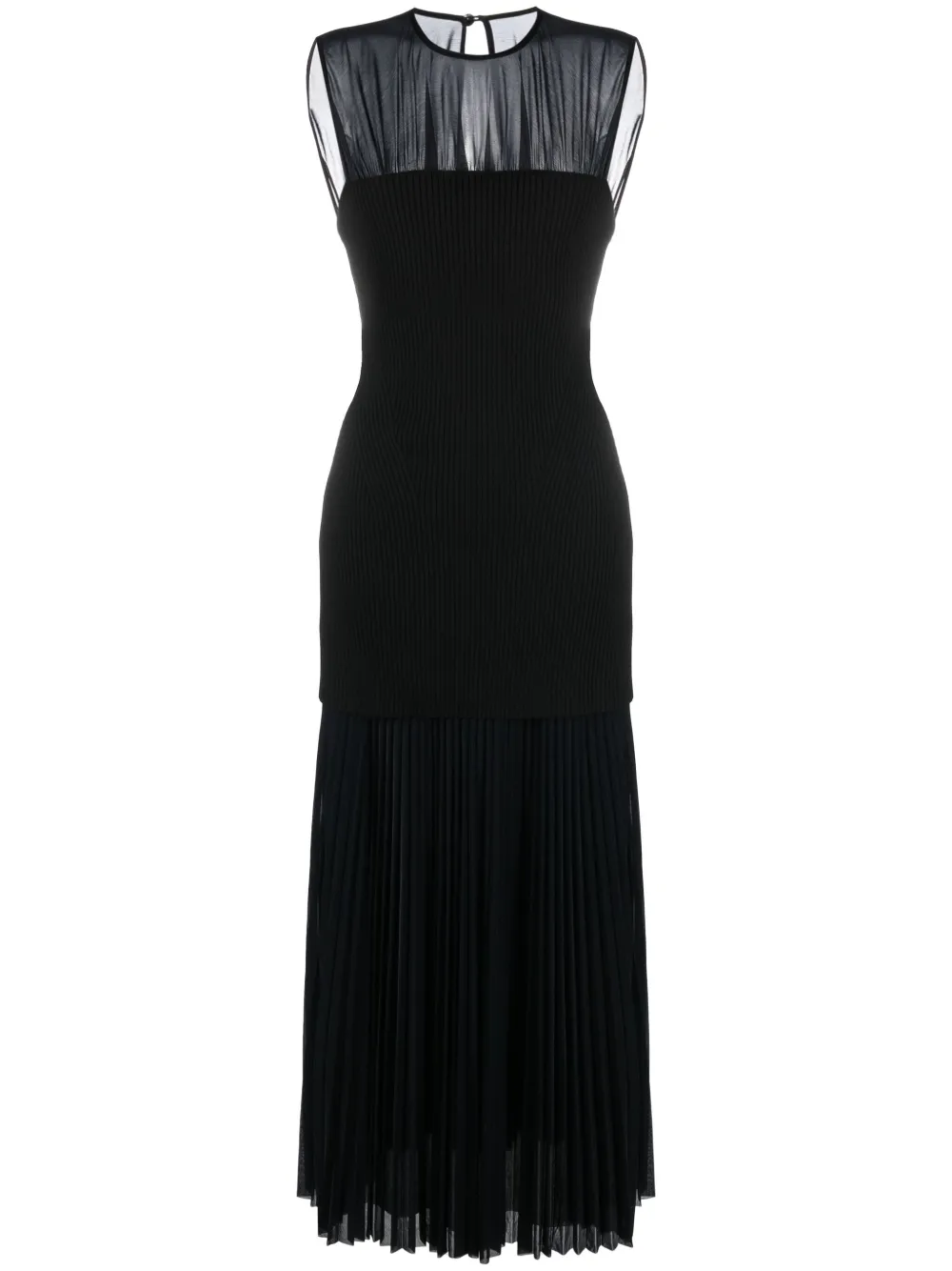 Niki semi-sheer dress
