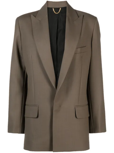 Victoria Beckham single-breasted twill blazer